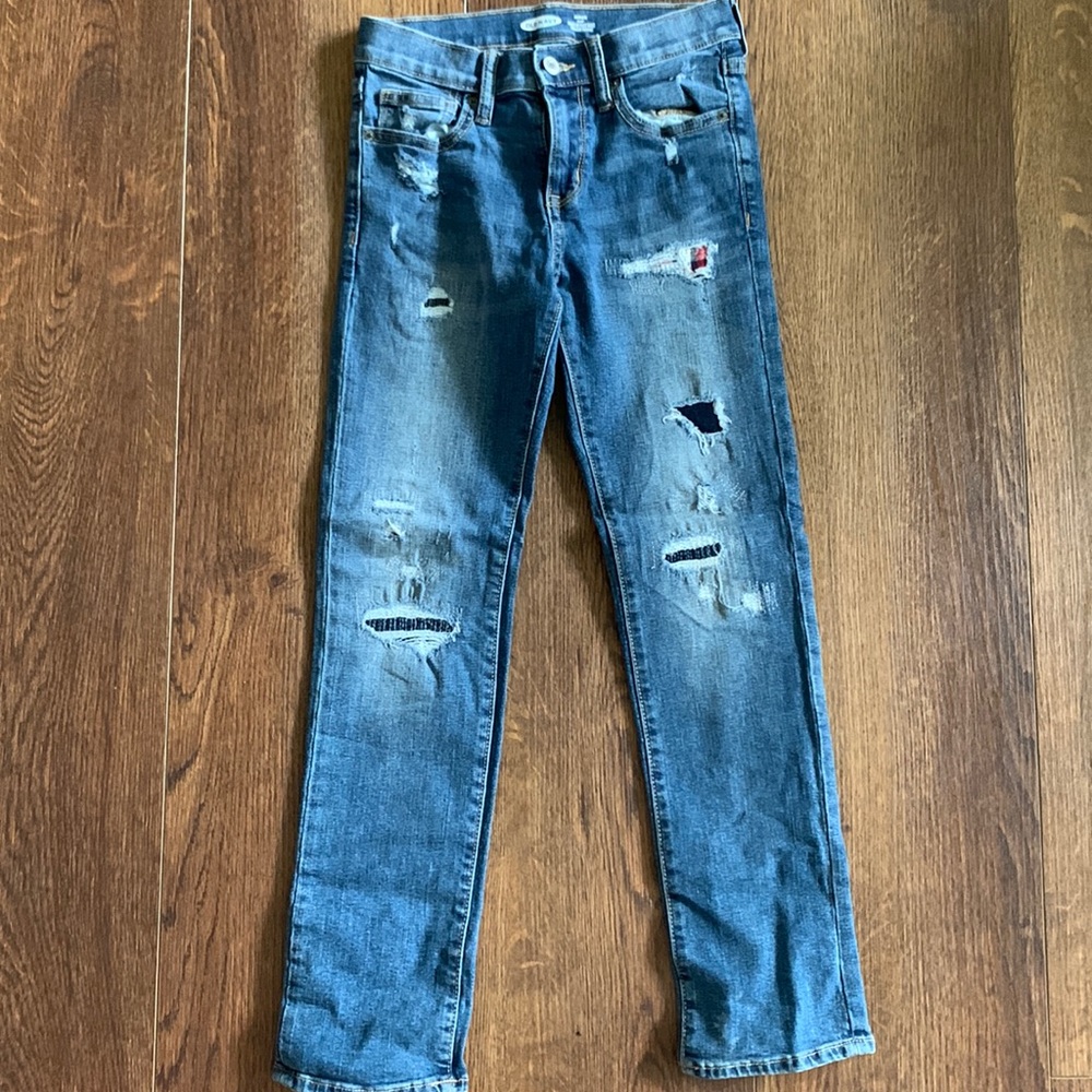 Boys Old Navy Karate Slim Distressed Jean